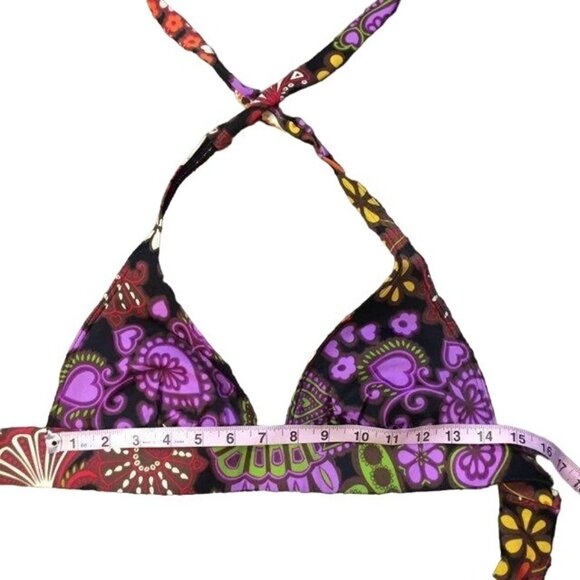 Victoria Secret Swimsuit Bikini Top Womens M Used Triangle - Picture 5 of 10